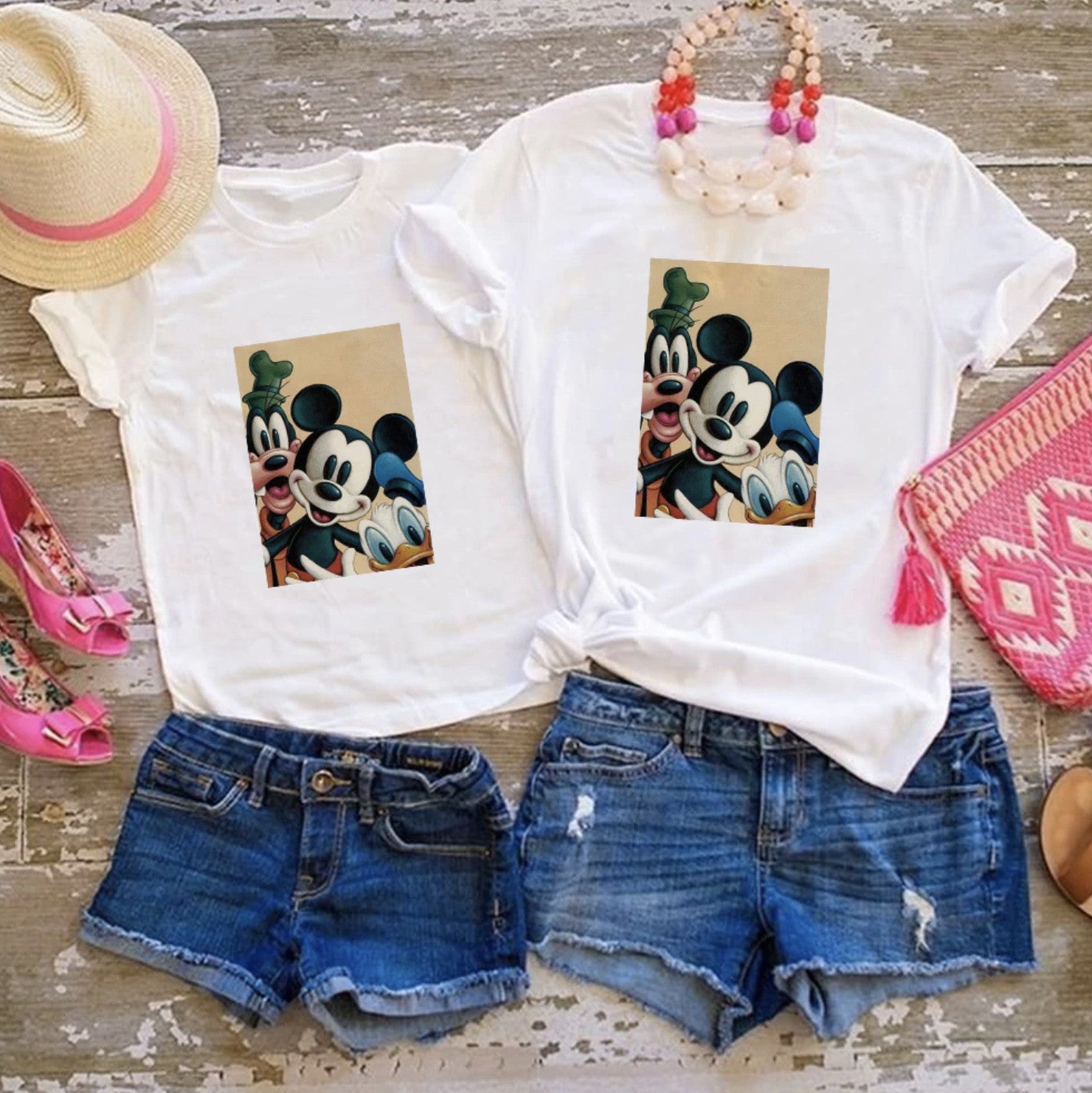 T-shirt mamma-figlia coordinate Duckky