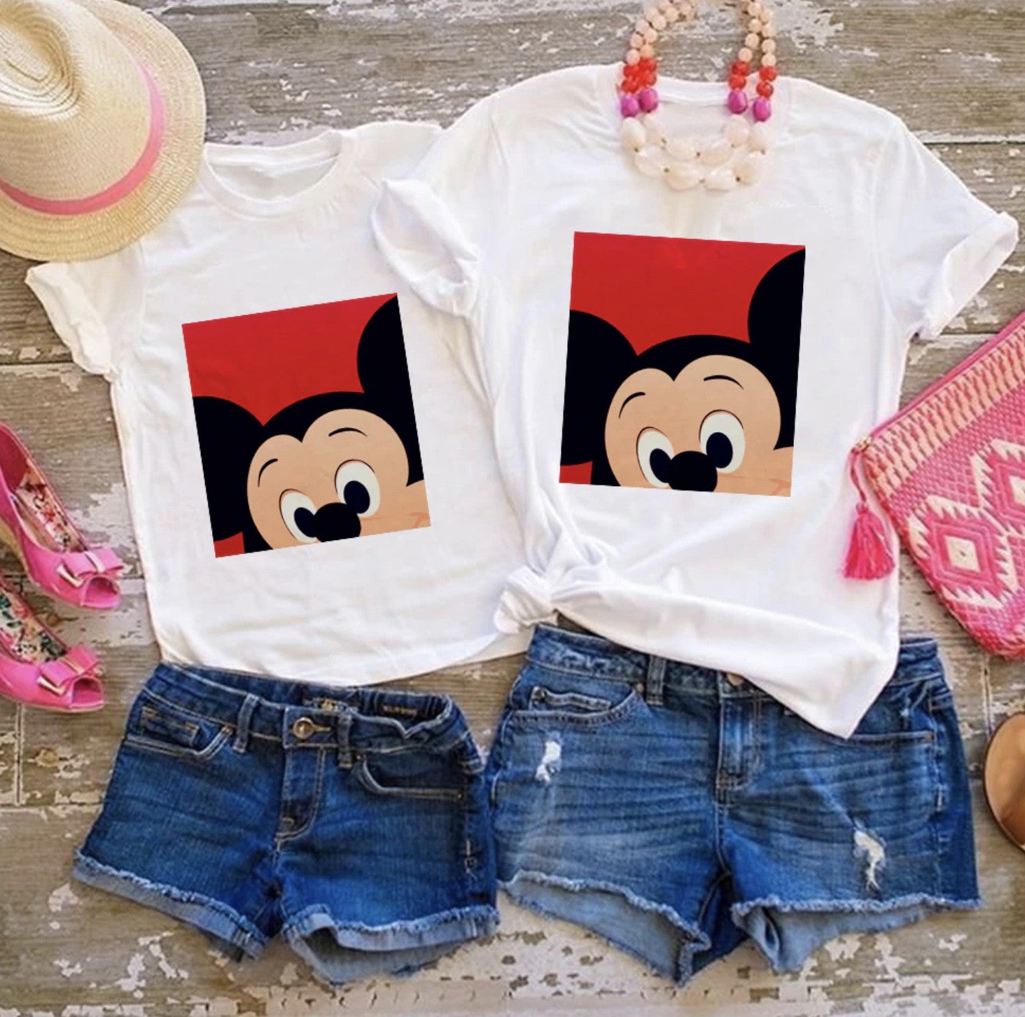 T-shirt mamma-figlia coordinate Duckky