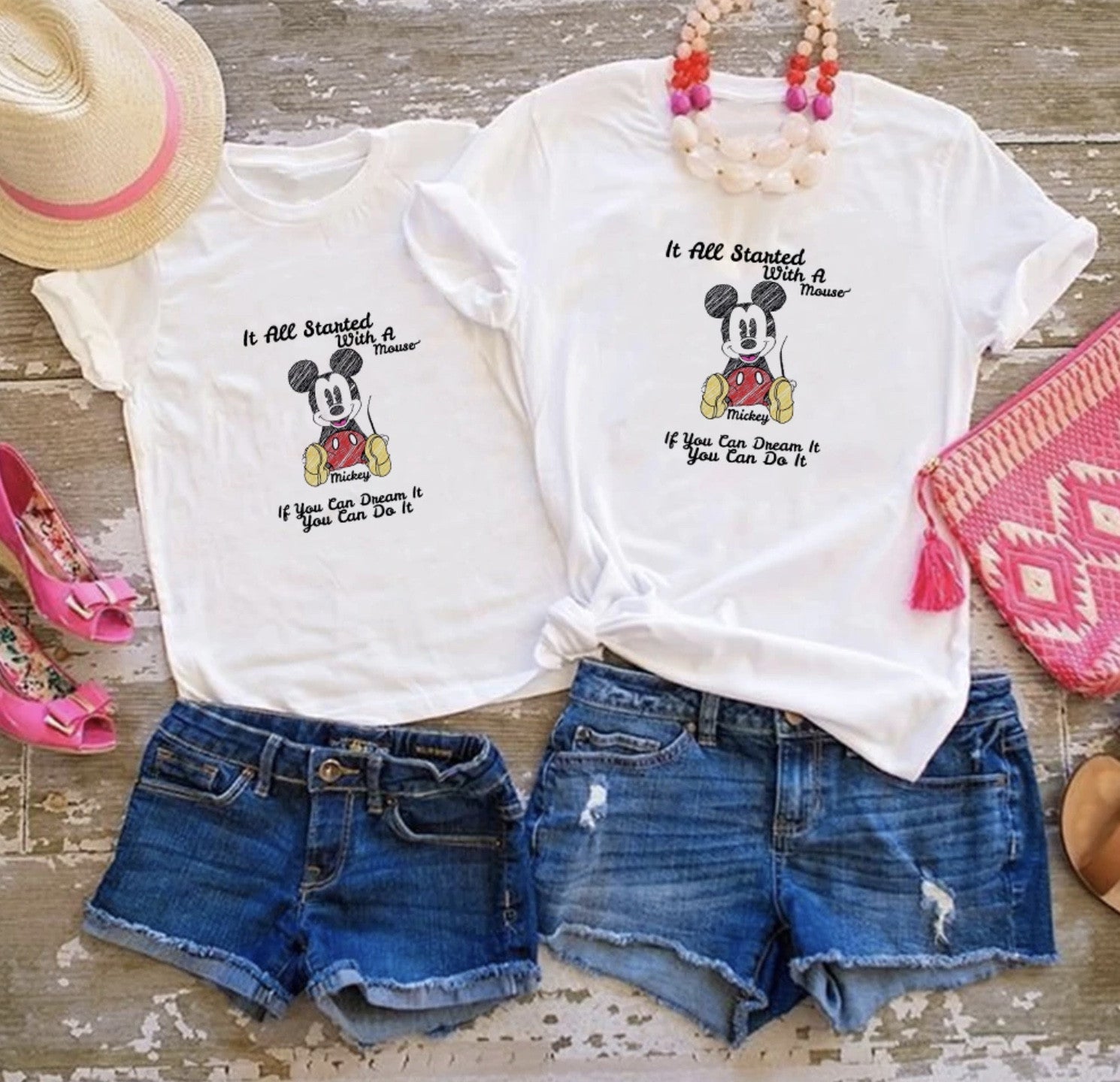 T-shirt mamma-figlia coordinate Duckky