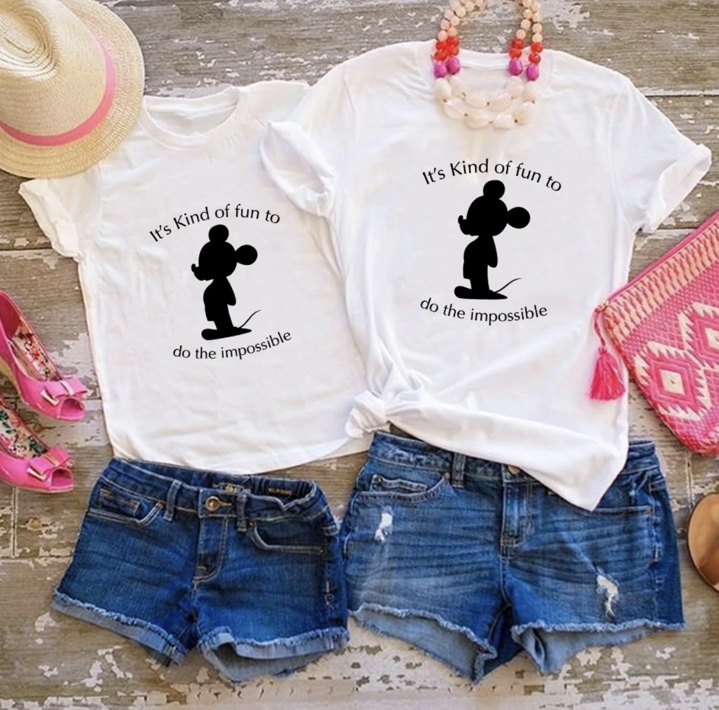 T-shirt mamma-figlia coordinate Duckky