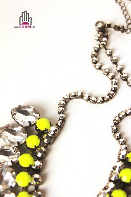 Neon Krizia necklace