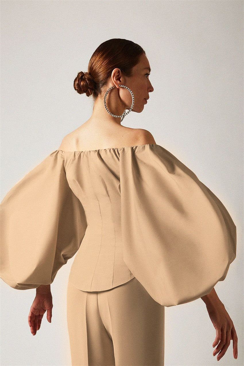 Scamiciato shoulderoff baloon