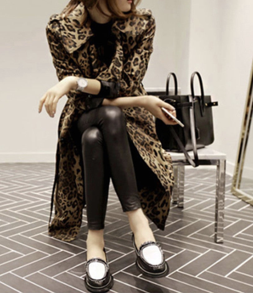 Trench leopardato Egilda