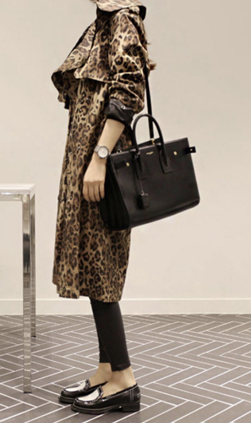 Trench leopardato Egilda