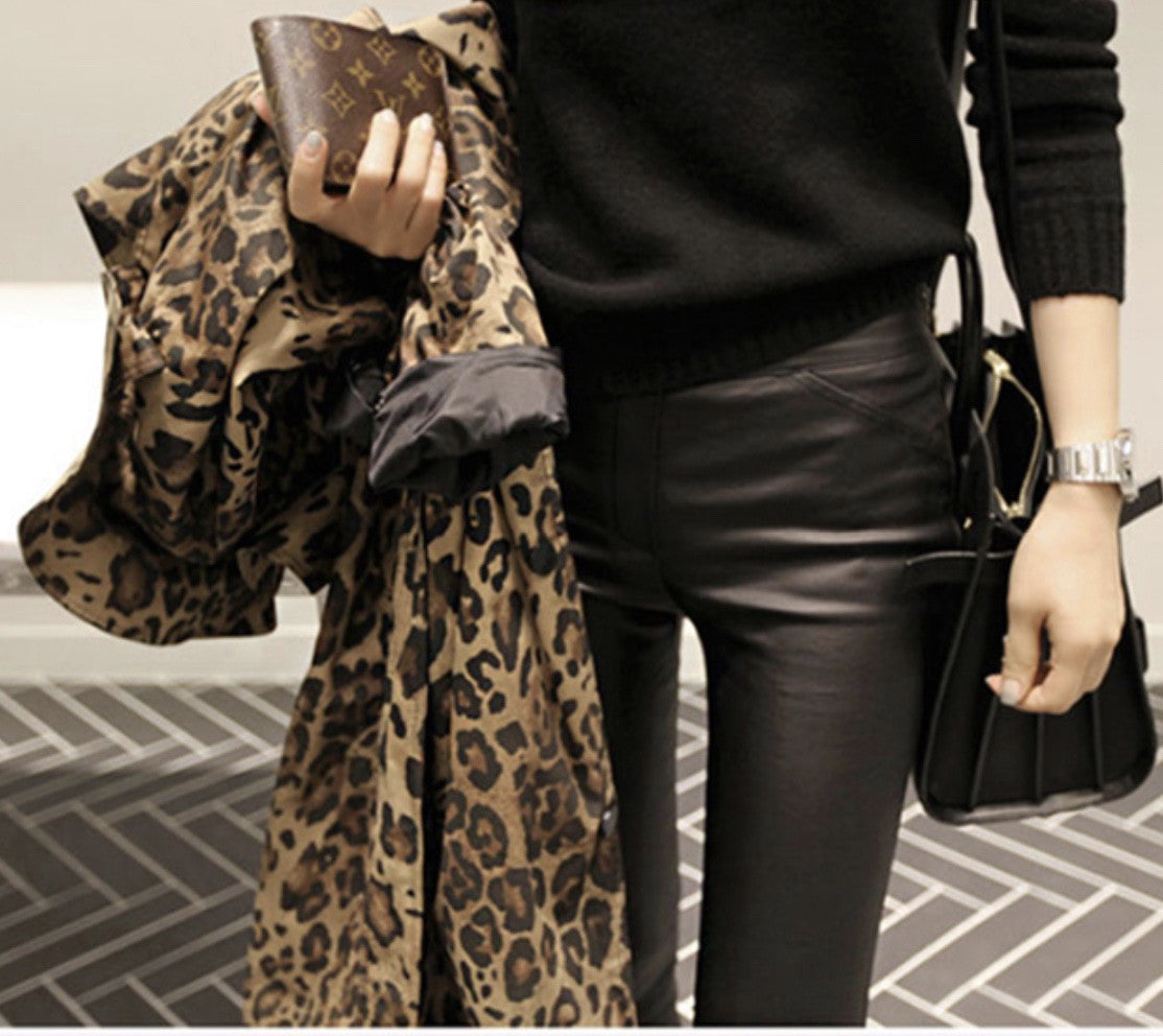 Trench leopardato Egilda