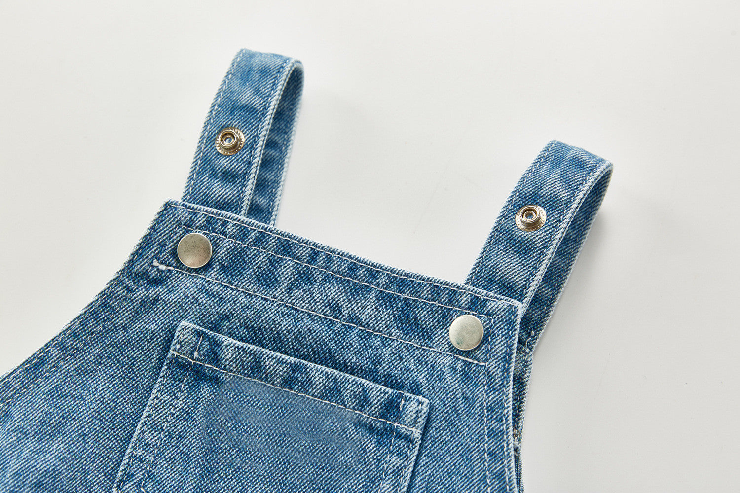 Body-salopette baby denim