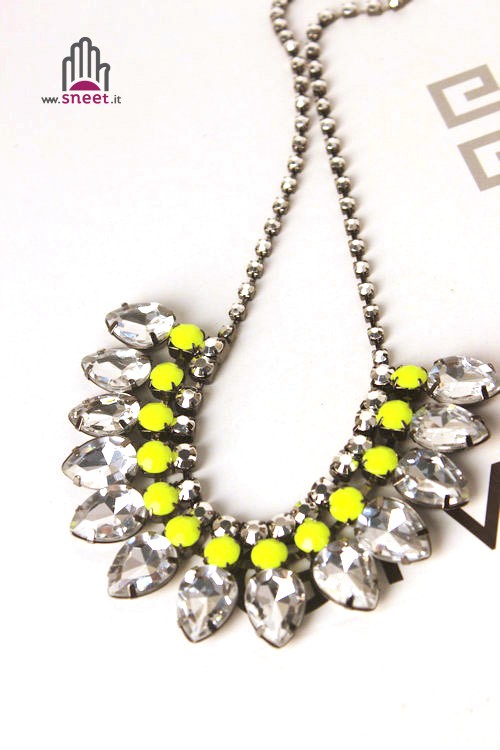 Neon Krizia necklace