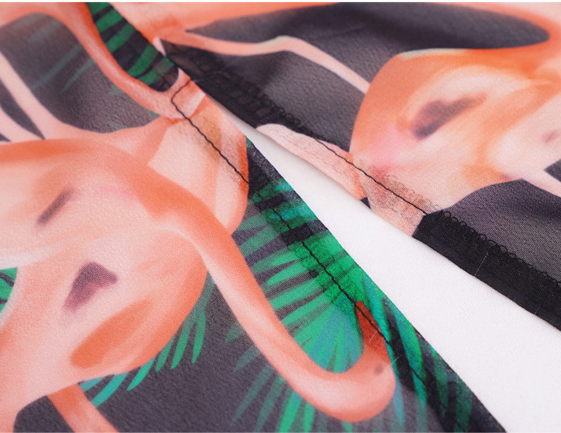 Copricostume chiffon nasty