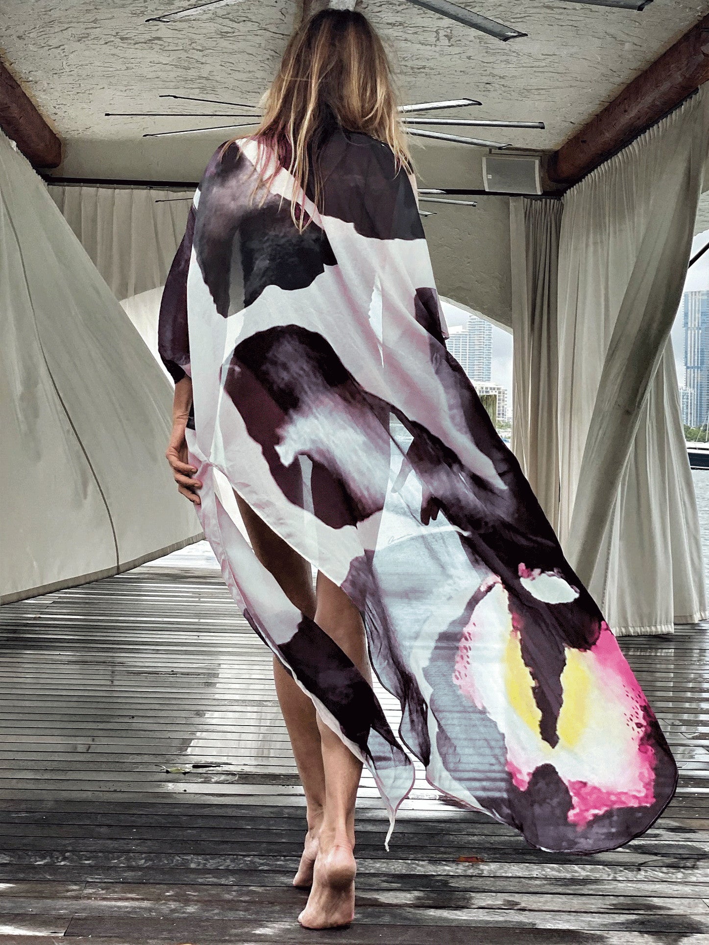 Copricostume chiffon nasty