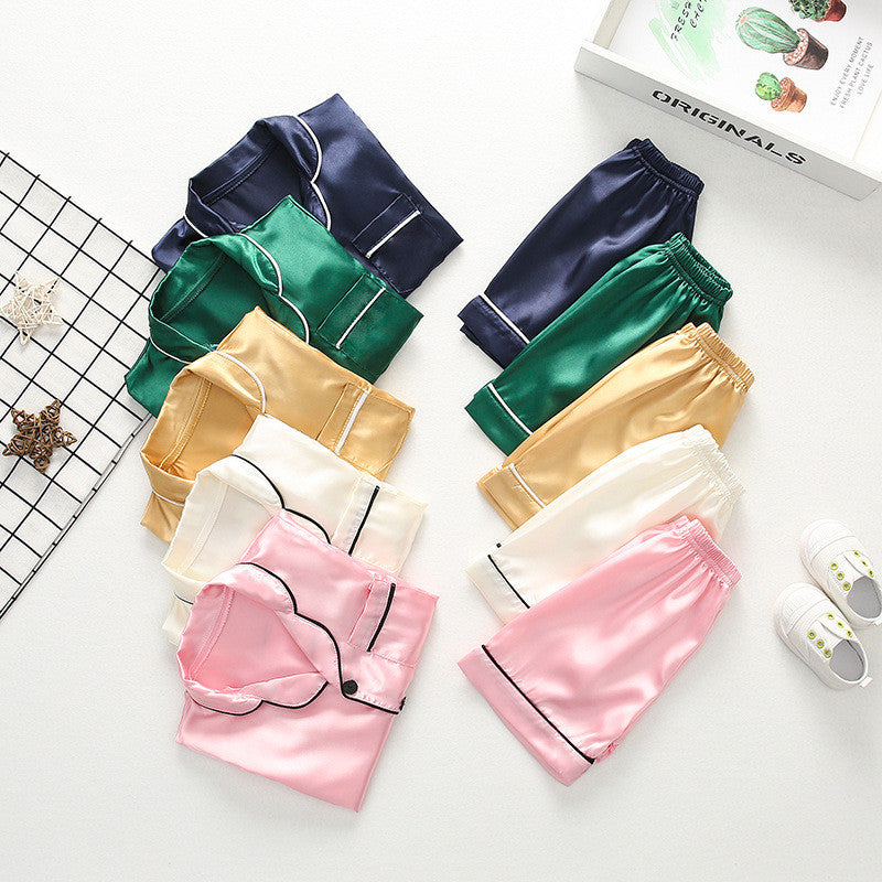 Pigiamino baby raso color