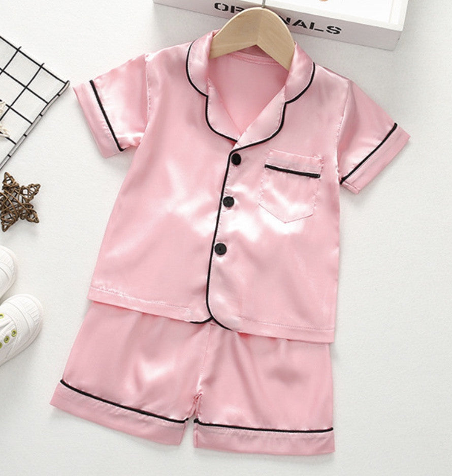 Pigiamino baby raso color