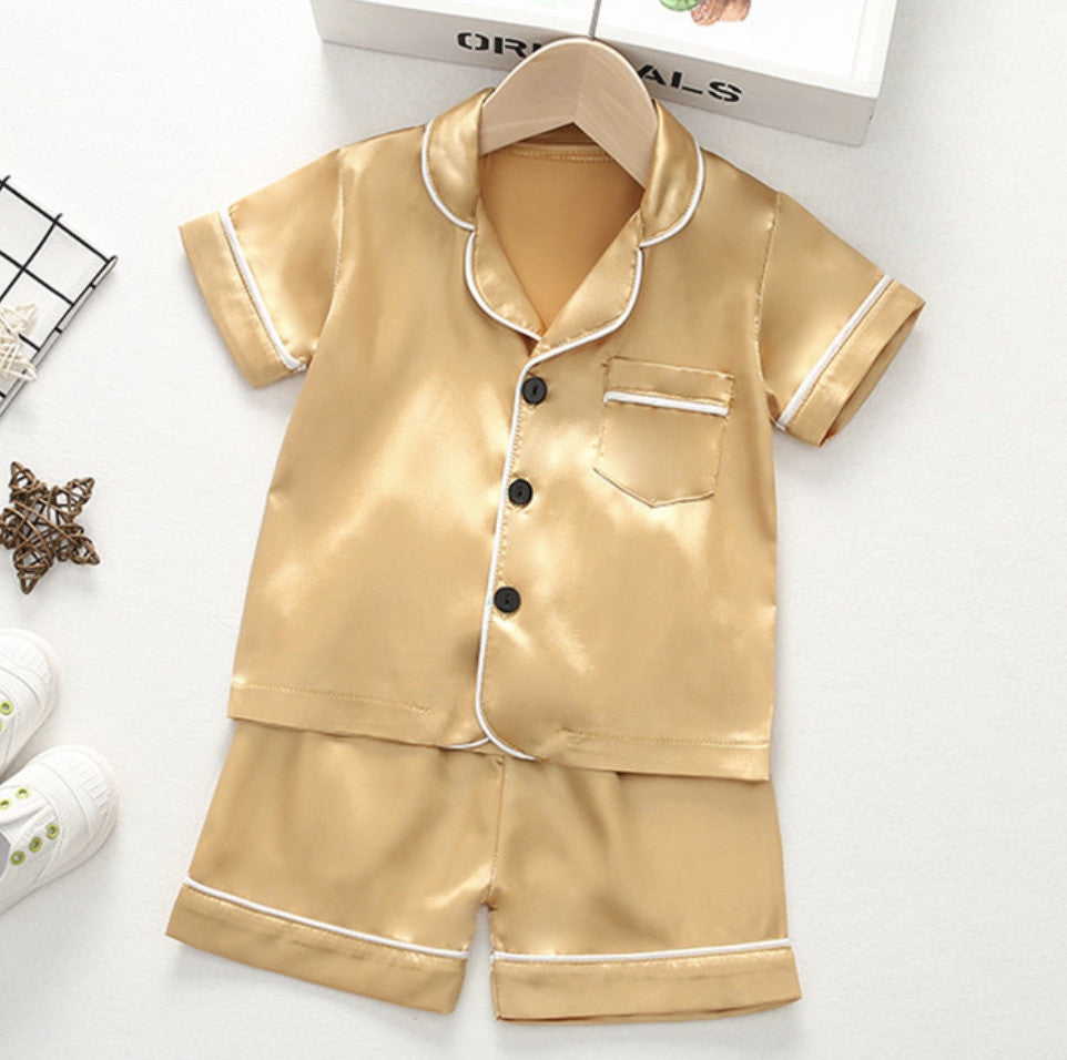 Pigiamino baby raso color