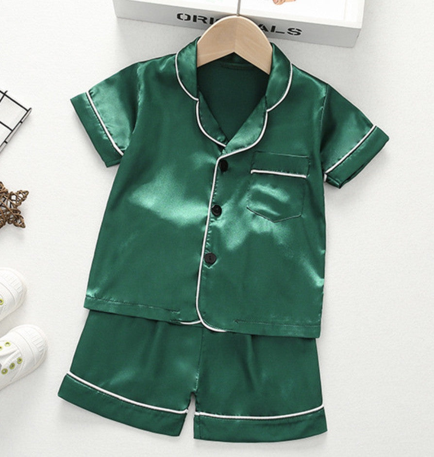 Pigiamino baby raso color