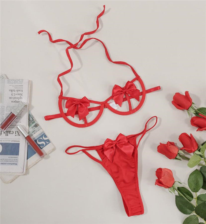 Completino intimo fiocchi fiocchetti