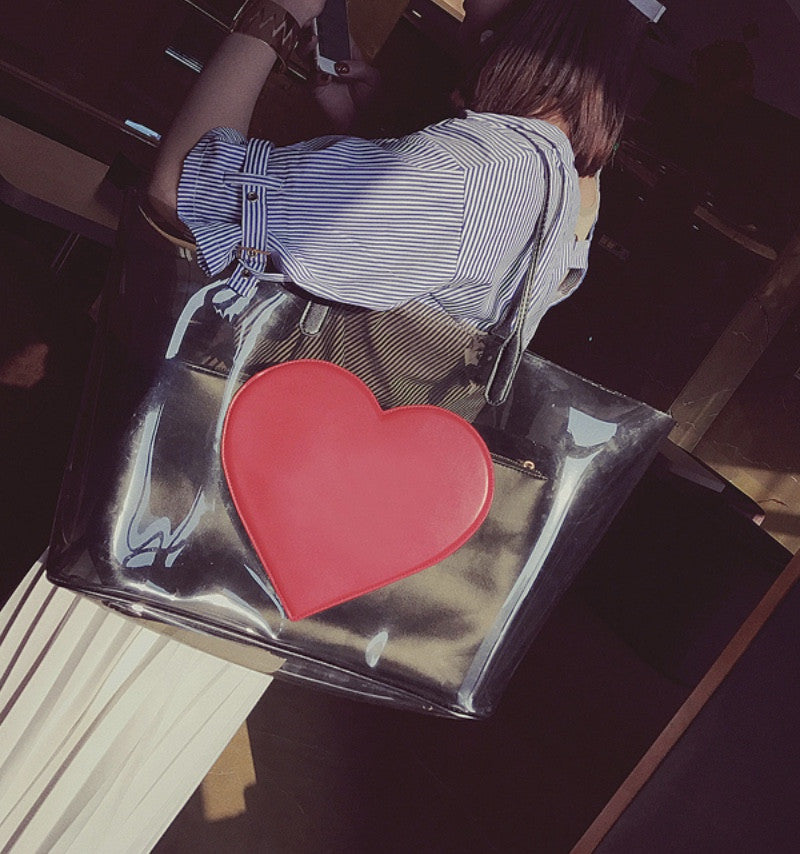 Shopper red heart