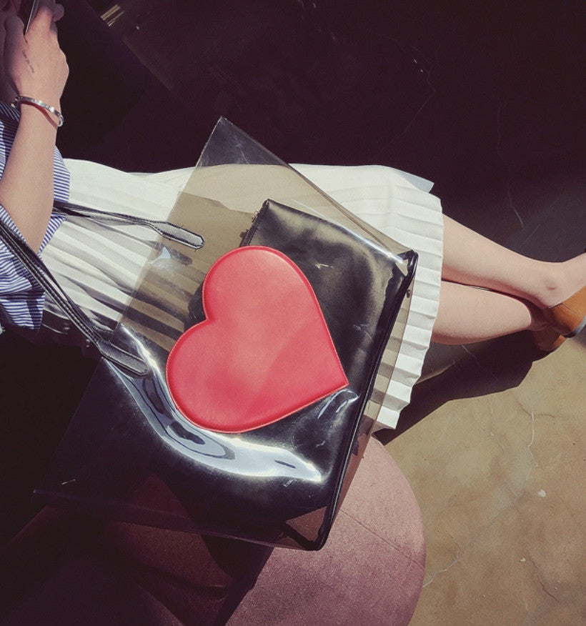 Shopper red heart