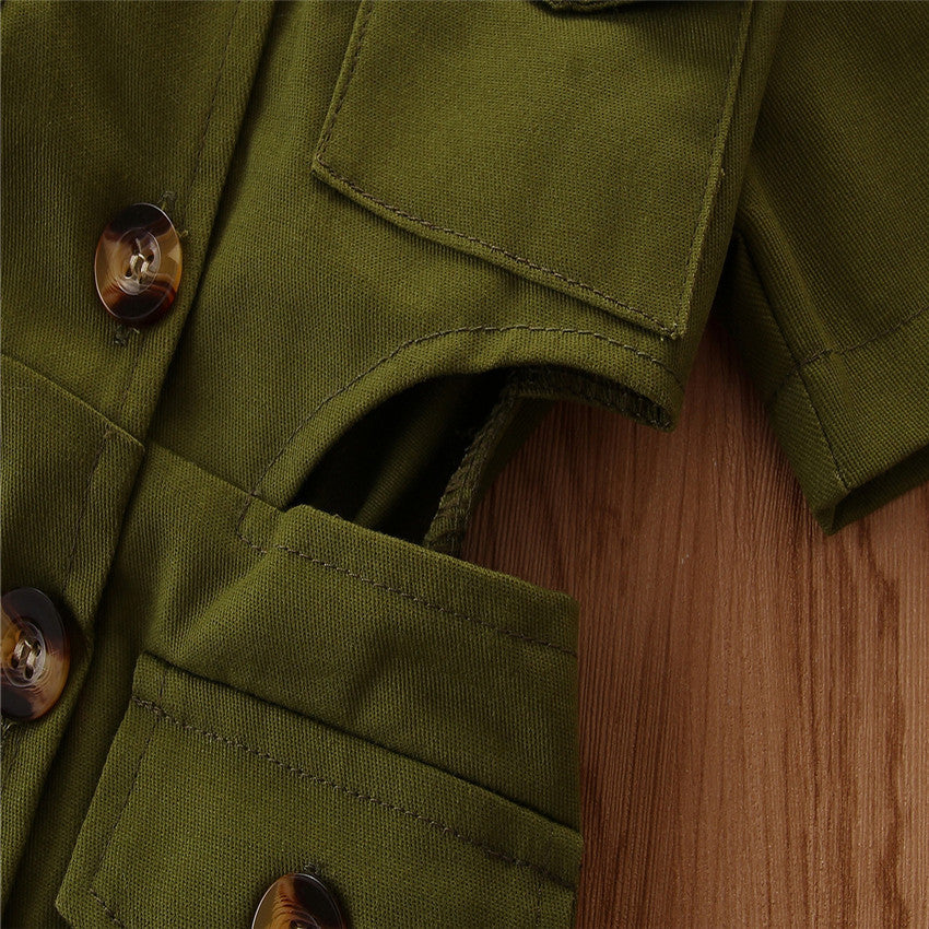 Minidress baby safari