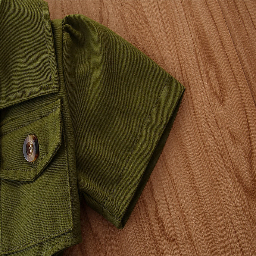 Minidress baby safari