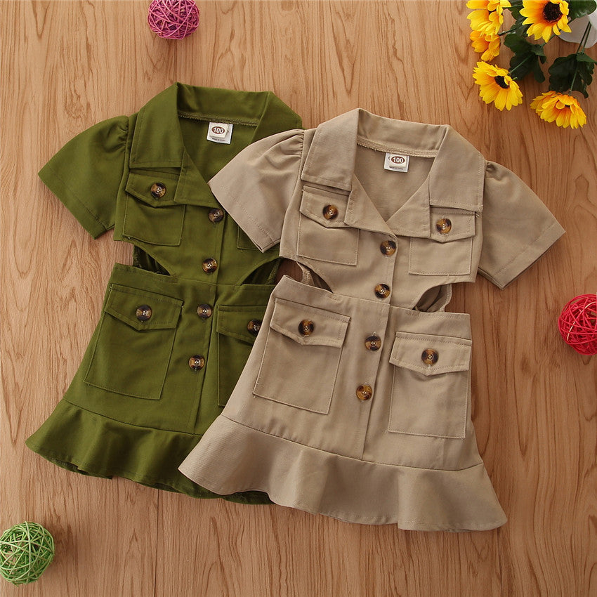 Minidress baby safari