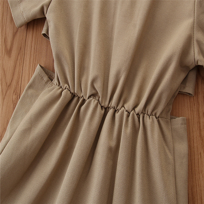 Minidress baby safari