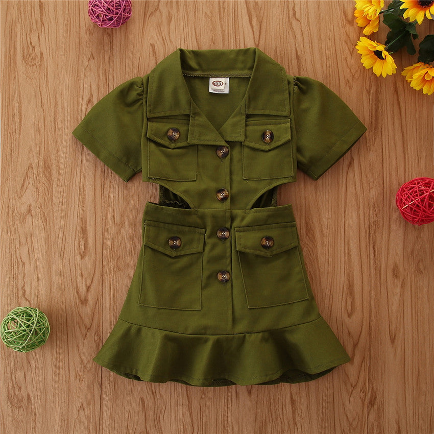 Minidress baby safari