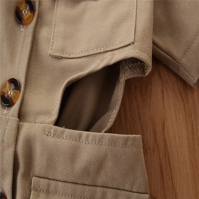 Minidress baby safari