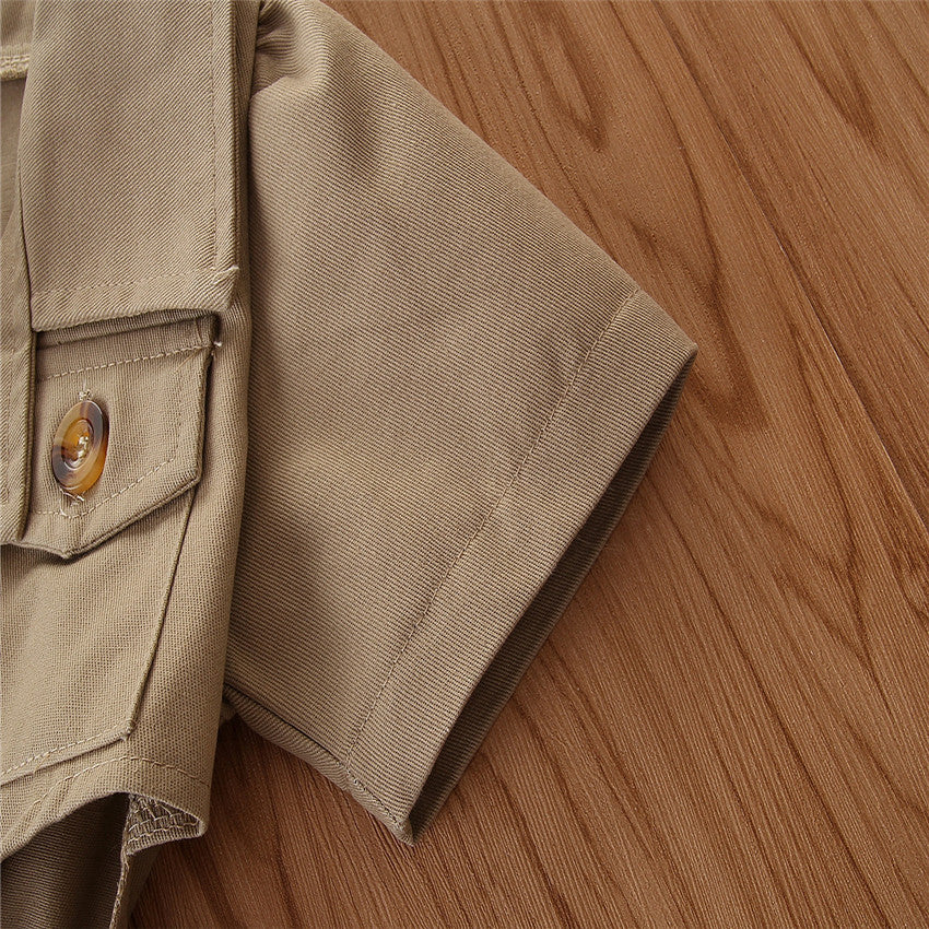 Minidress baby safari