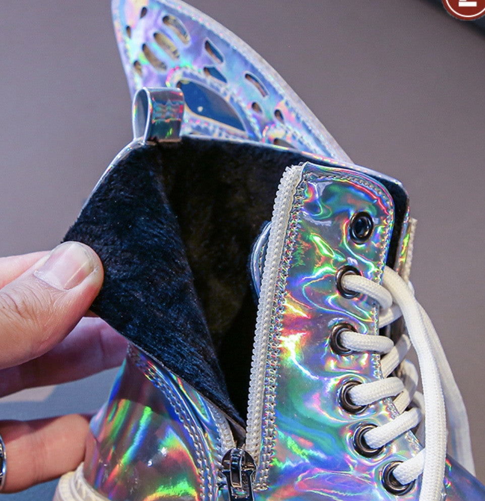 Stivaletti bimba ali farfalla