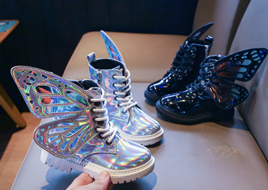 Stivaletti bimba ali farfalla