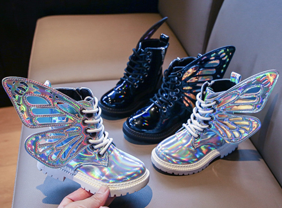 Stivaletti bimba ali farfalla