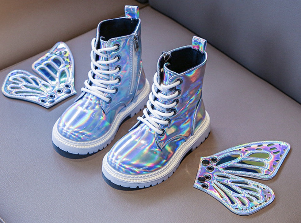 Stivaletti bimba ali farfalla