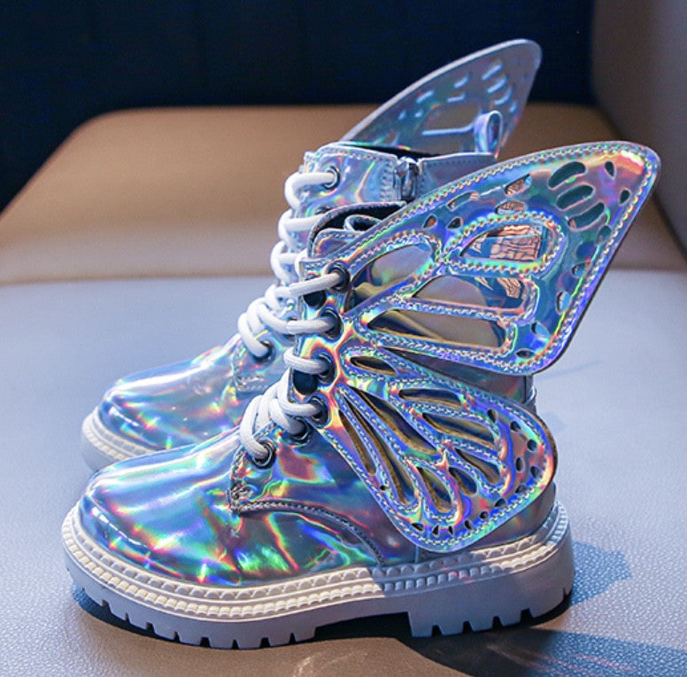 Stivaletti bimba ali farfalla