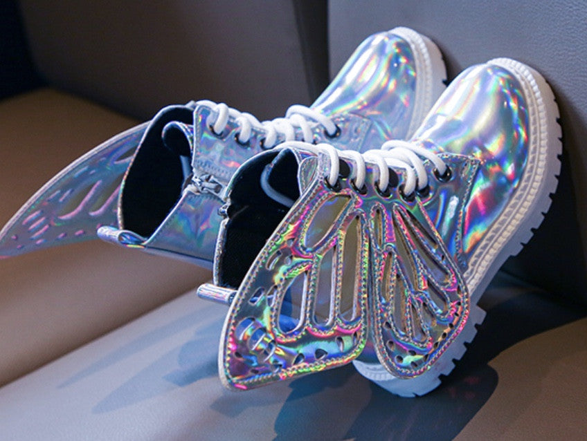 Stivaletti bimba ali farfalla