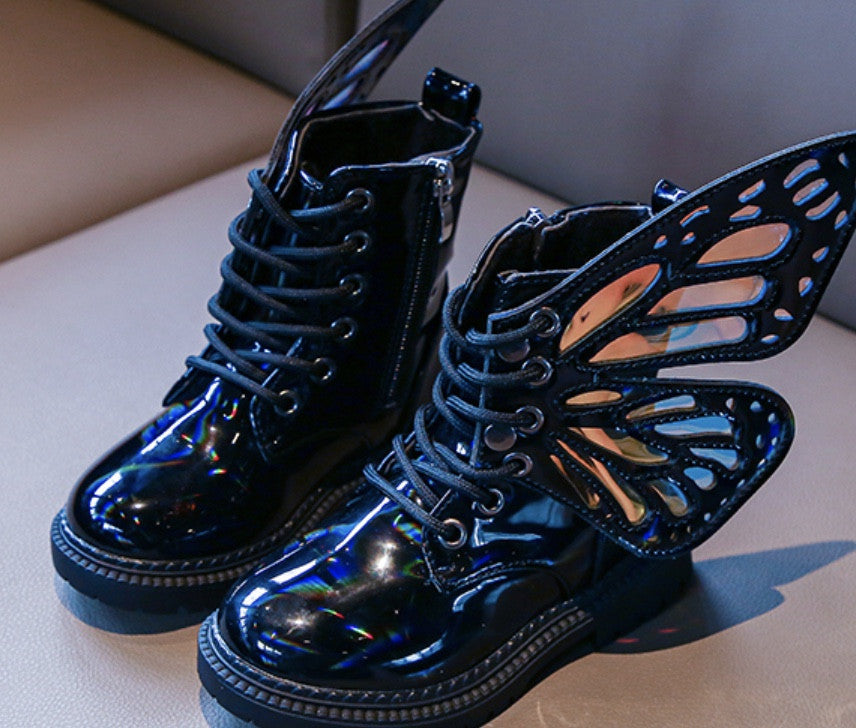 Stivaletti bimba ali farfalla