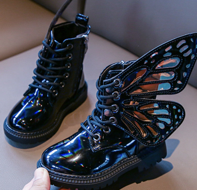 Stivaletti bimba ali farfalla