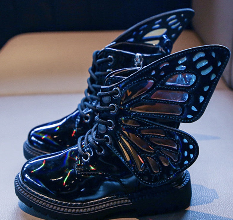 Stivaletti bimba ali farfalla