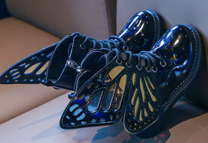 Stivaletti bimba ali farfalla