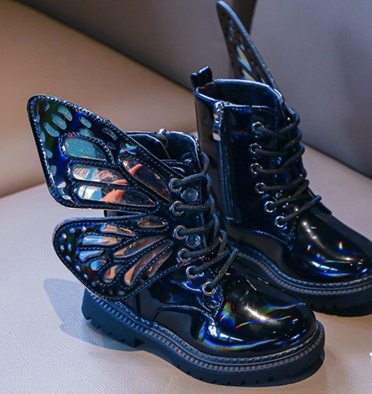 Stivaletti bimba ali farfalla