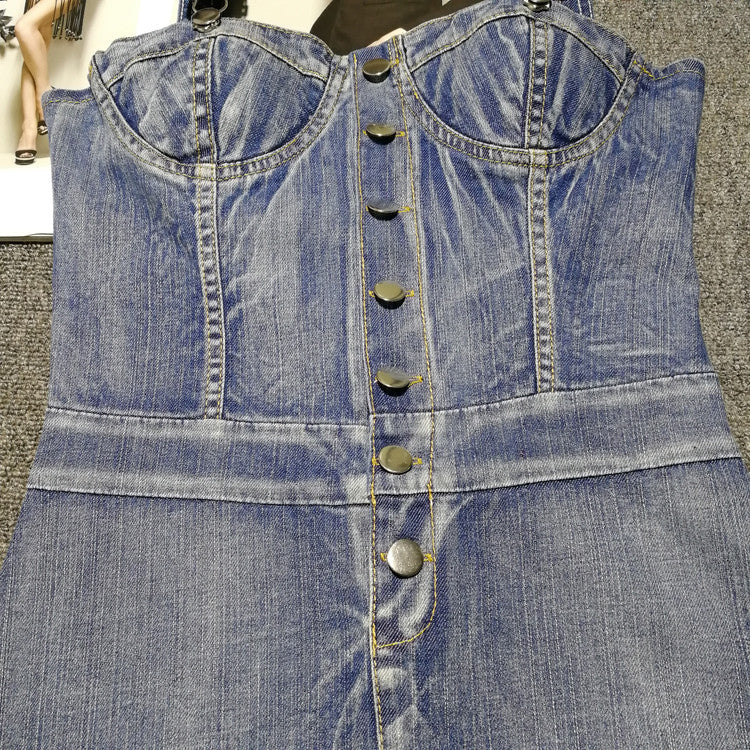 Body in denim coppe
