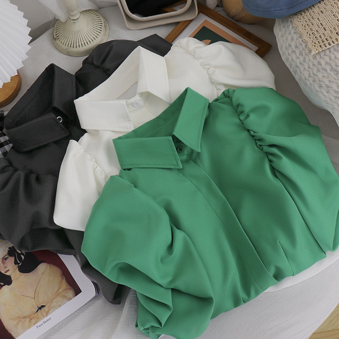 Camicia sbuffo Tiffanys