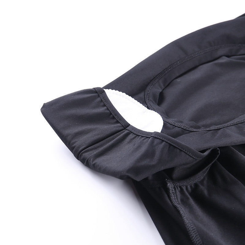 Canotta con spalline imbottite