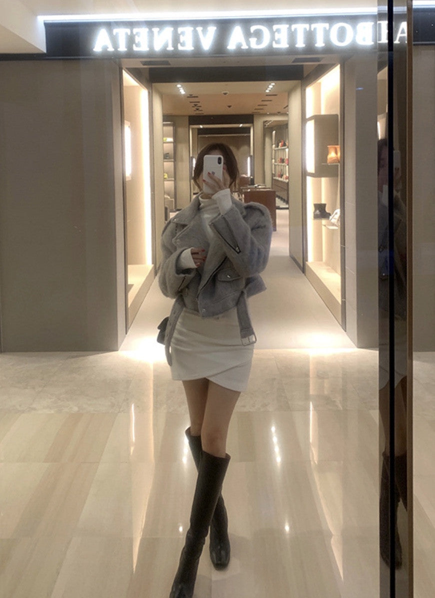 Chiodo peloso grigiotopo