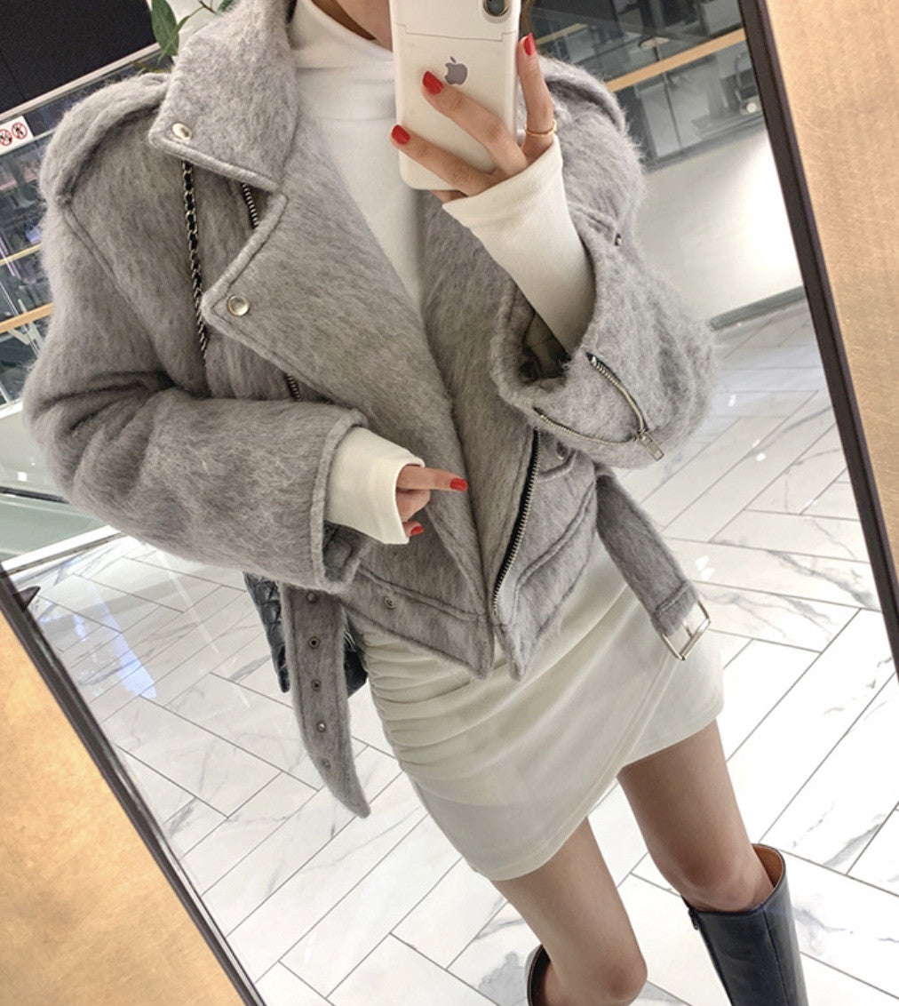 Chiodo peloso grigiotopo