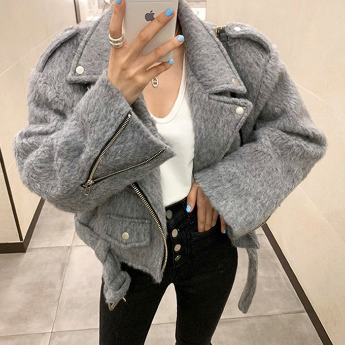 Chiodo peloso grigiotopo