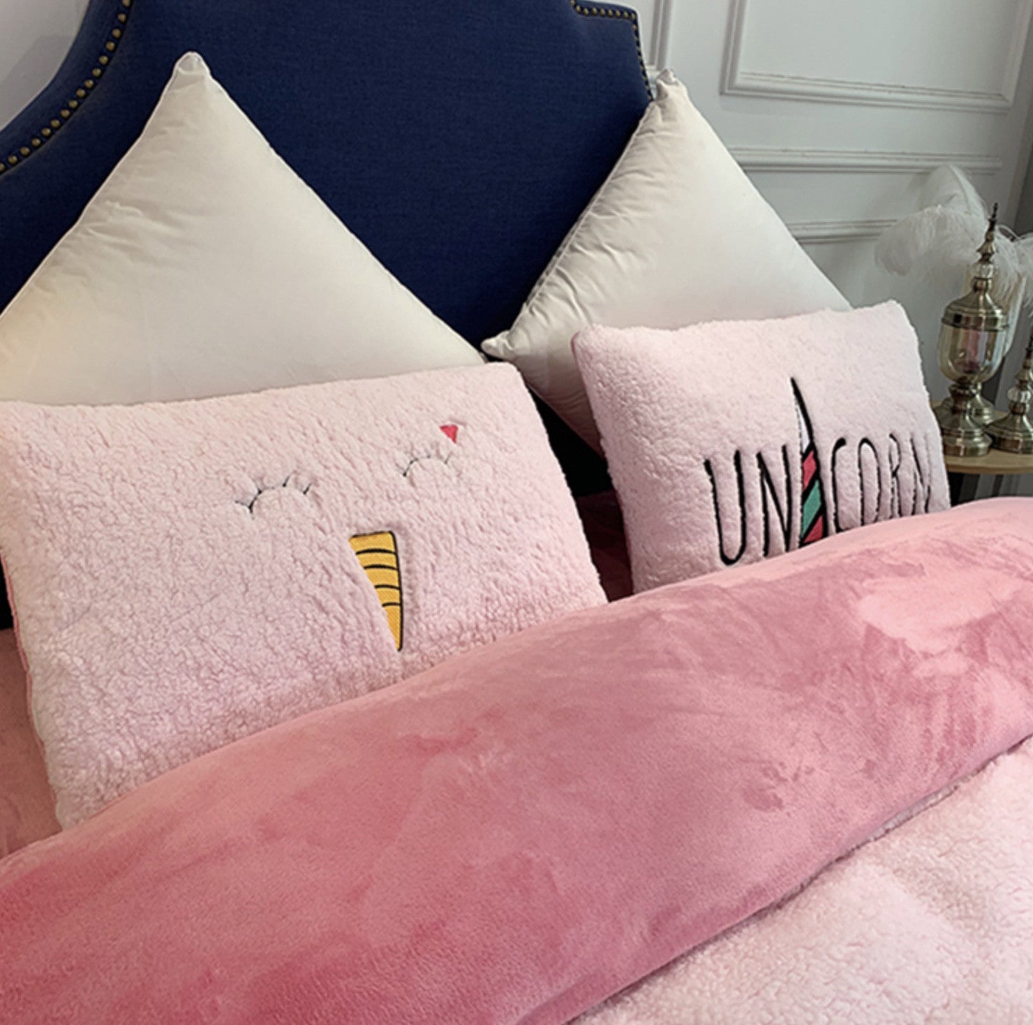 Set letto pelosi peluchosi