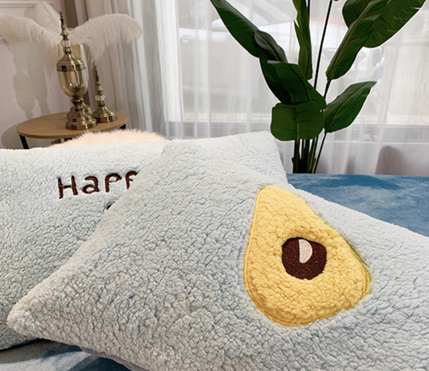 Set letto pelosi peluchosi