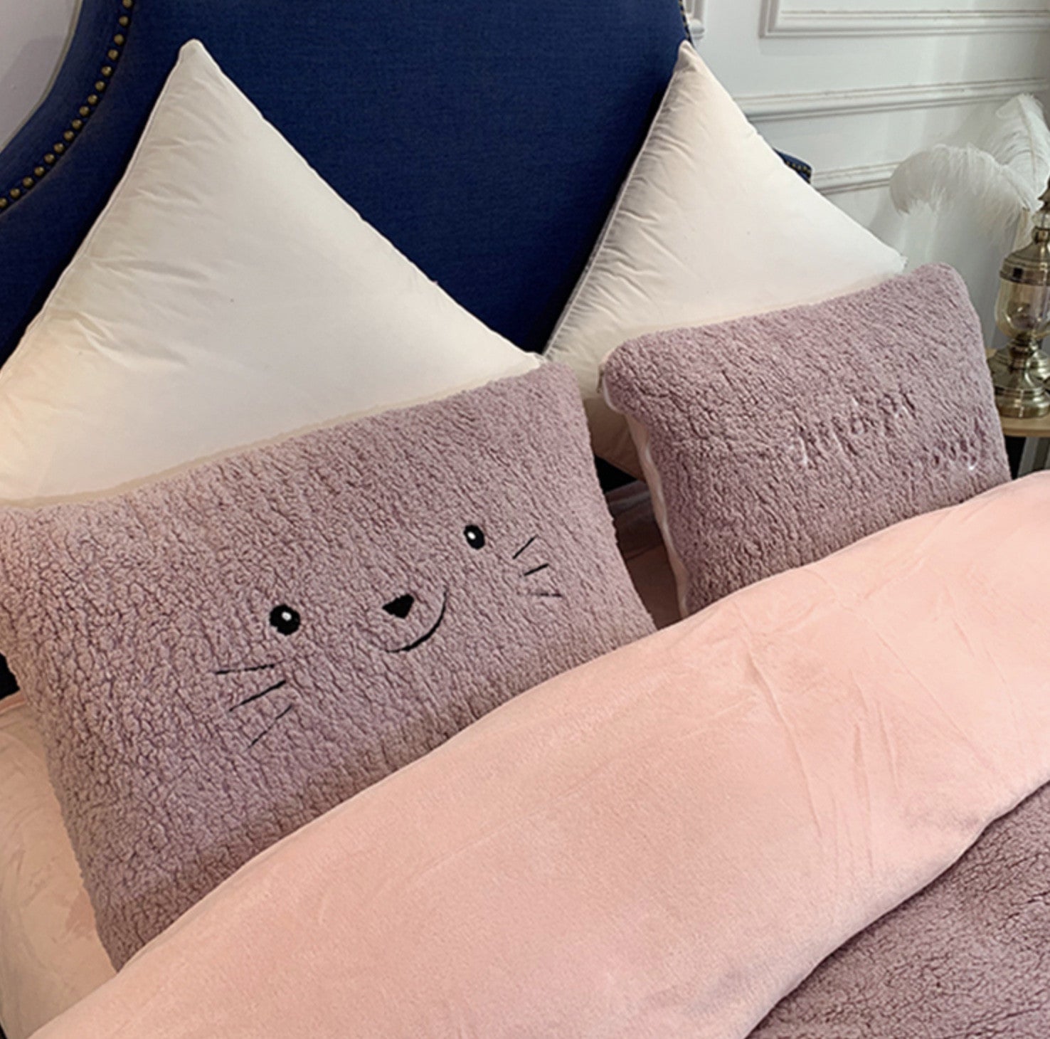 Set letto pelosi peluchosi