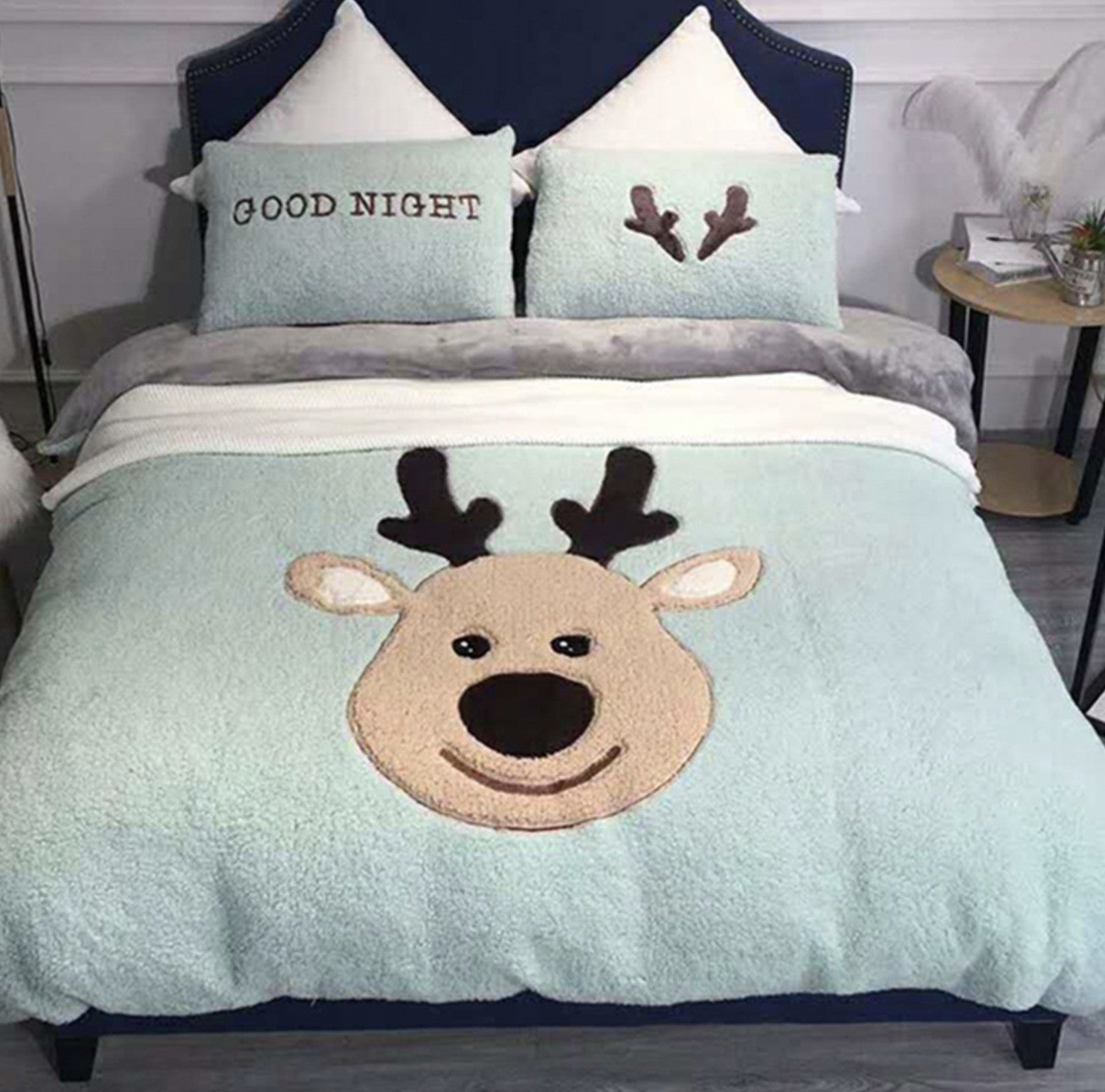 Set letto pelosi peluchosi