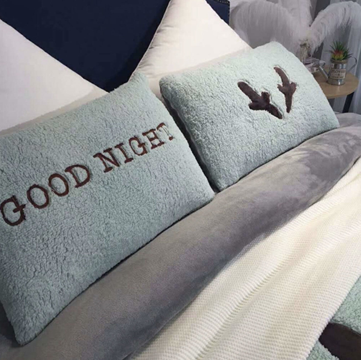 Set letto pelosi peluchosi