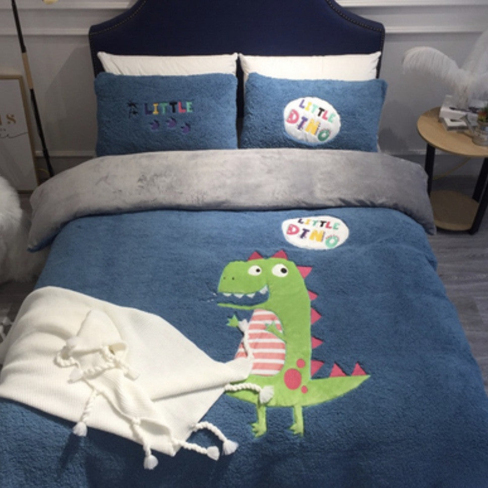 Set letto pelosi peluchosi